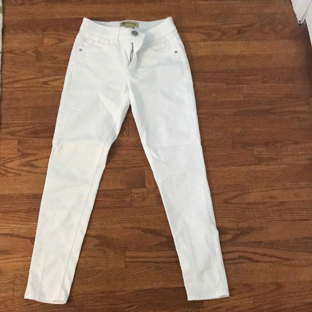 Democracy white skinny absolution jeans